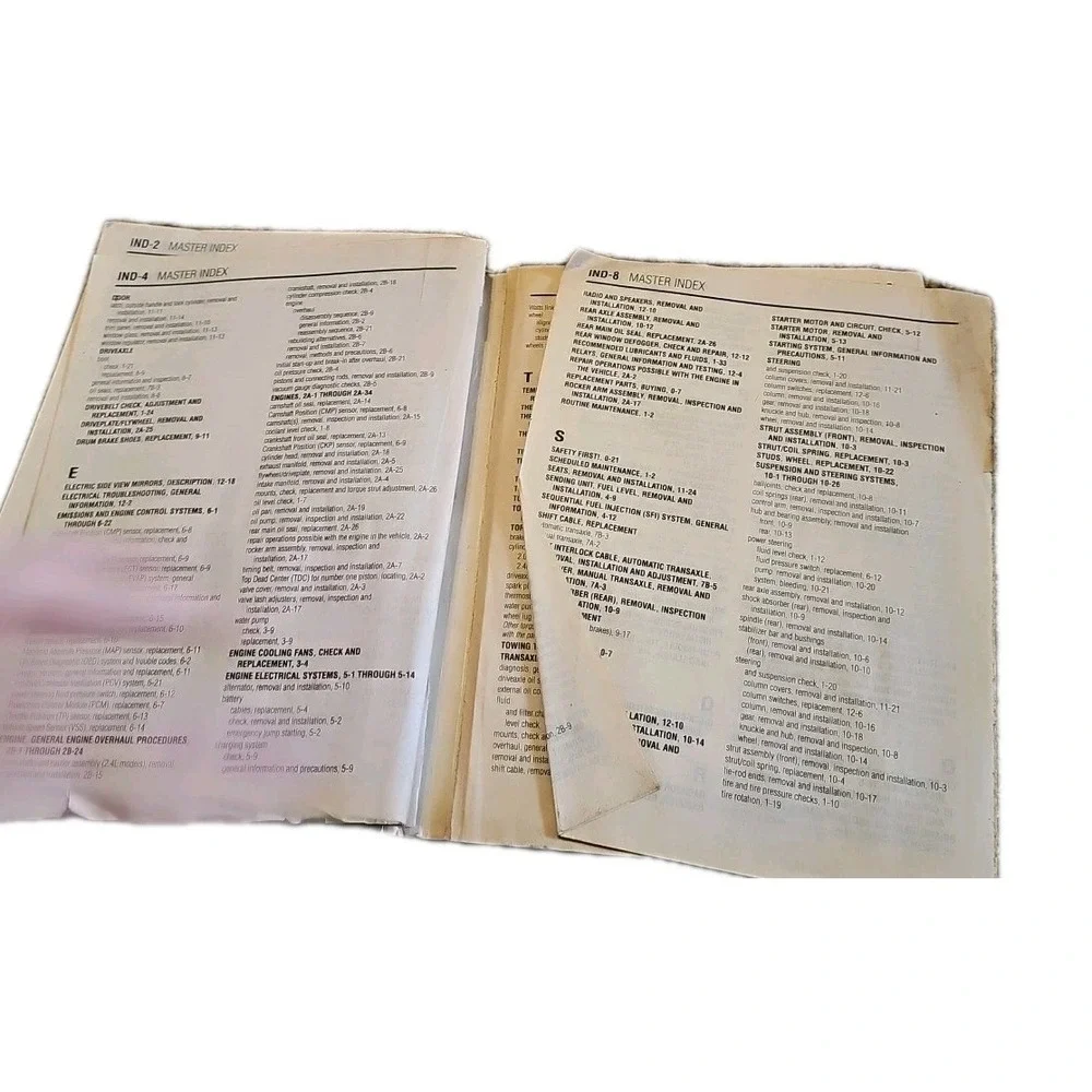 PT CRUISER 2001-09 REPAIR MANUAL ‎ - PB - 2002, 2010 - 932